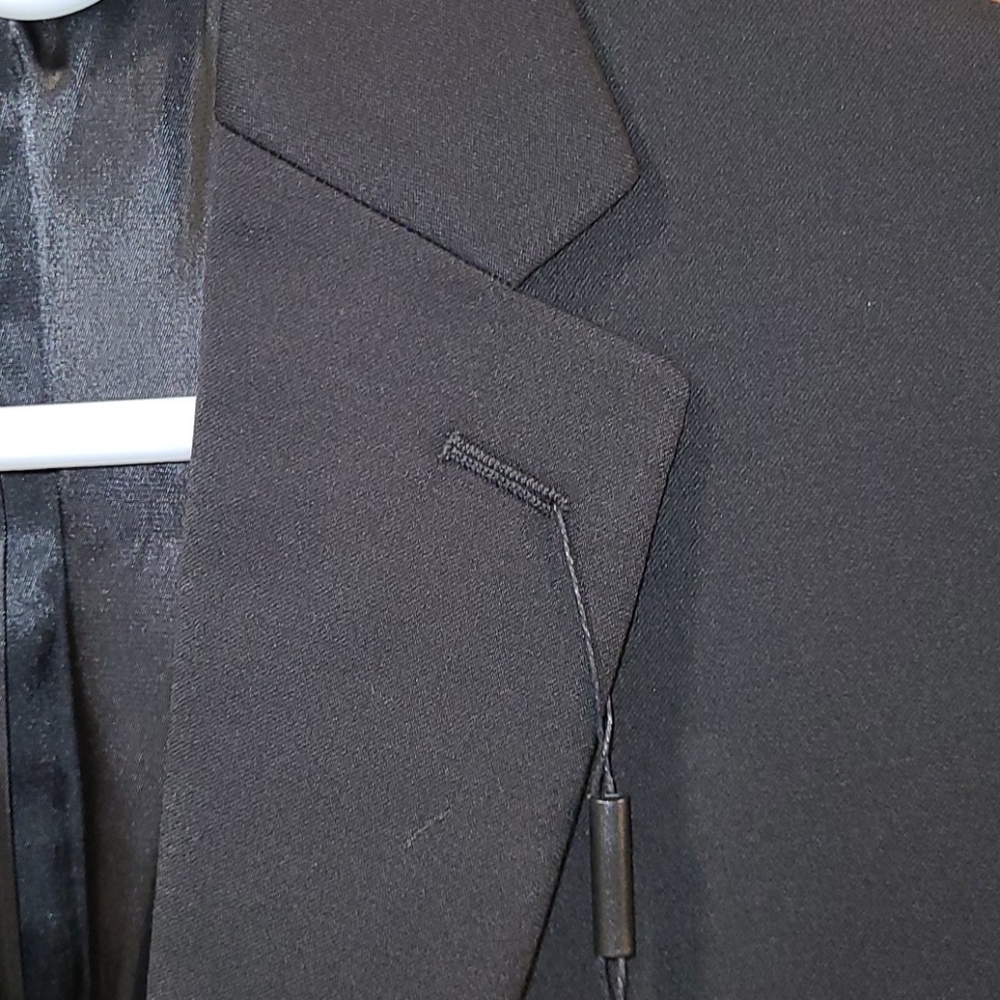 Calvin Klein wool blazer stretch black - Picture 5 of 12